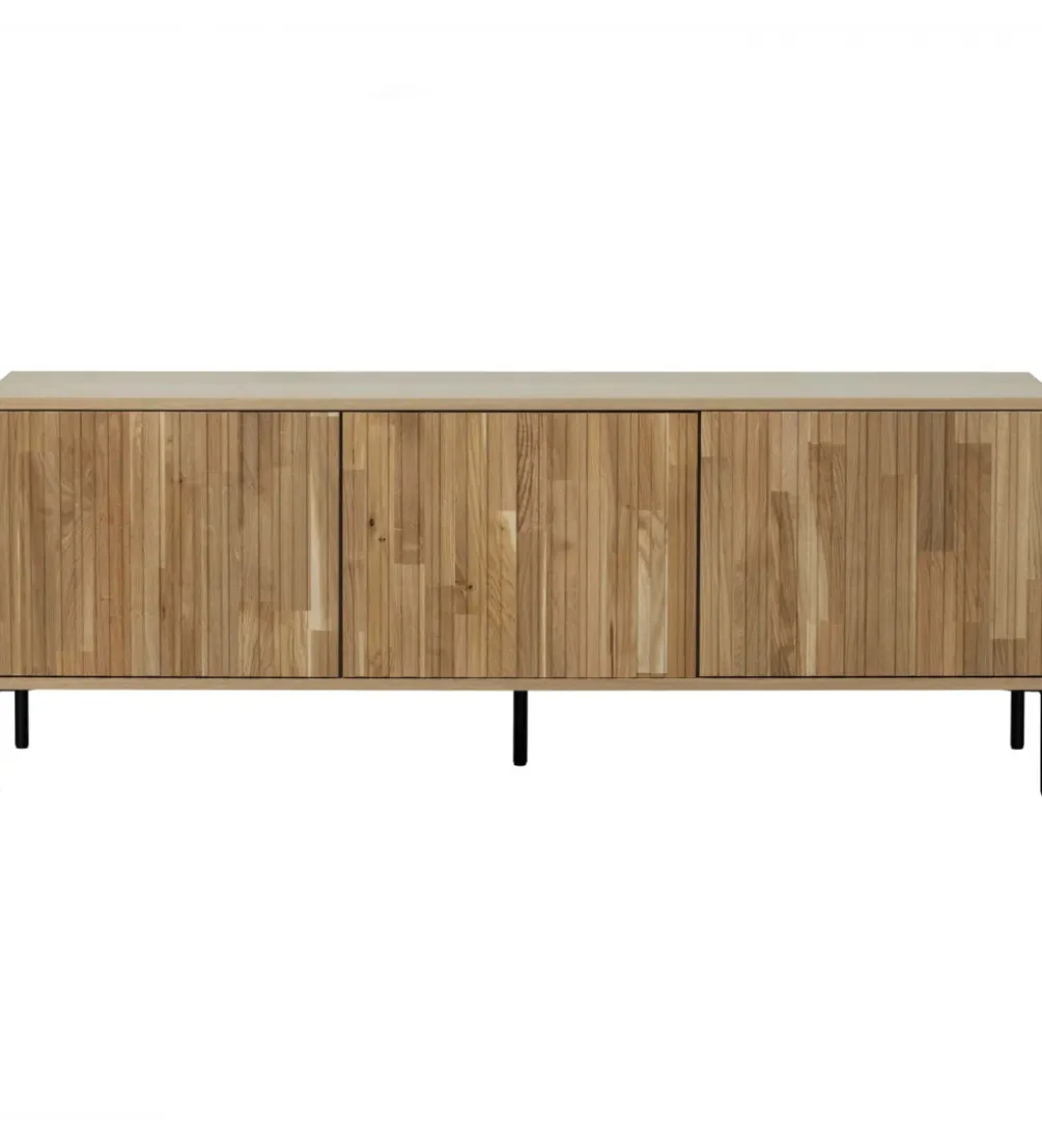 Stolik pod TV NEW GRAVURE 150 cm drewno dębu naturalny