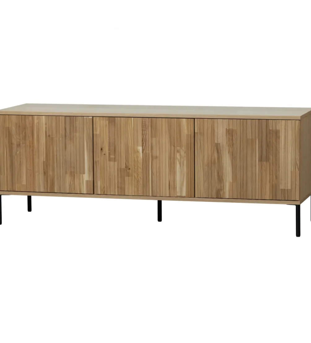 Stolik pod TV NEW GRAVURE 150 cm drewno dębu naturalny