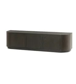 Stolik pod TV NOVERO 180 cm ciemnobrązowy
