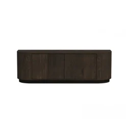 Stolik pod TV NOVERO 140 cm ciemny brązowy