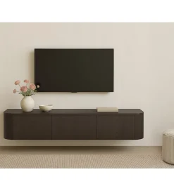 Stolik pod TV NOVERO ZWEVEND 180 cm espresso