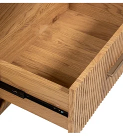 Stolik pod TV PAPATU 160 cm kolor dębu efekt marmuru