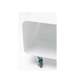 Stolik pod TV PORTABLE 90 cm biały