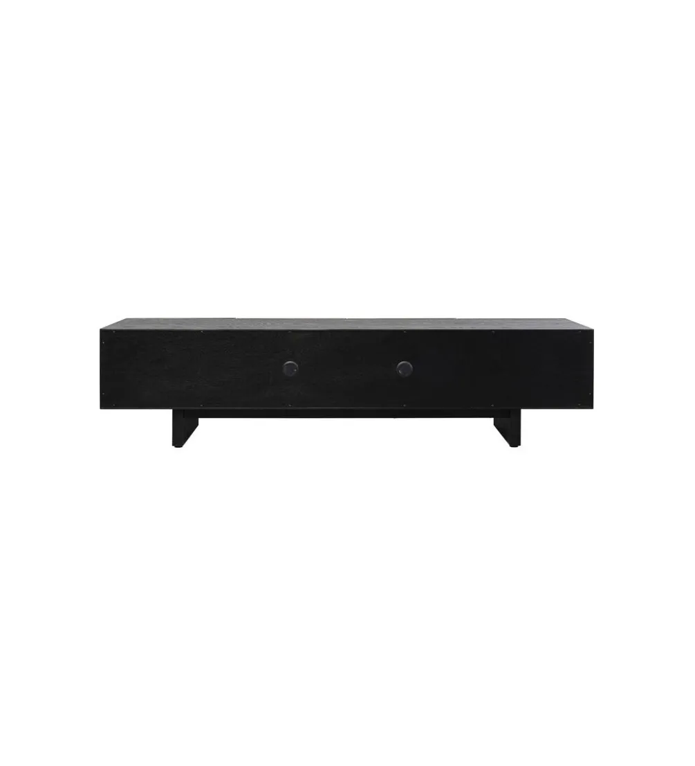Stolik pod TV PREZIOSO 180 cm czarna