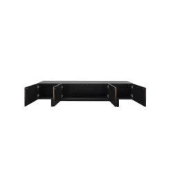 Stolik pod TV PREZIOSO 180 cm czarna