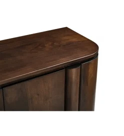 Stolik pod TV SALANO 170 cm drewno mango brązowa