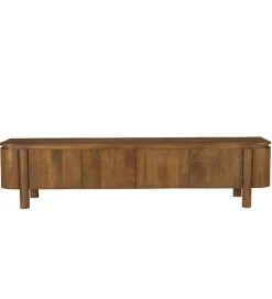 Stolik pod TV SALANO 210 cm drewno mango naturalna