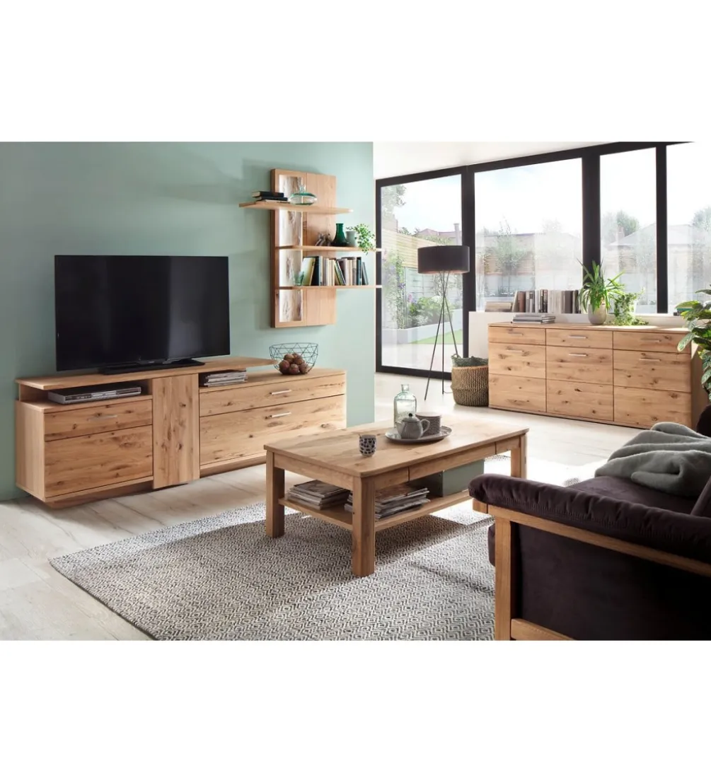 Stolik Pod TV SANTORI 210 Cm Dębowy