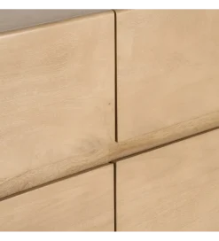 Stolik pod TV SELVADE 160 cm drewno mango