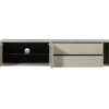 Stolik pod TV SETTLE 200 cm drewno sosny dust