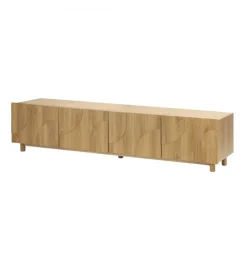 Stolik pod TV SHERIDAN 200 cm naturalna