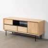 Stolik pod TV SINTRA 148 cm drewno kauczuk naturalna
