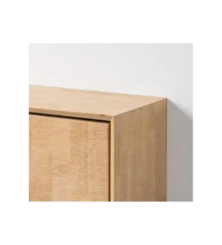 Stolik pod TV SINTRA 148 cm drewno kauczuk naturalna