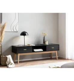 Stolik pod TV STILER 150 cm czarny
