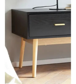 Stolik pod TV STILER 150 cm czarny