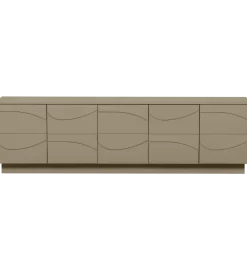 Stolik pod TV TEO 180 cm drewno sosnowe mud
