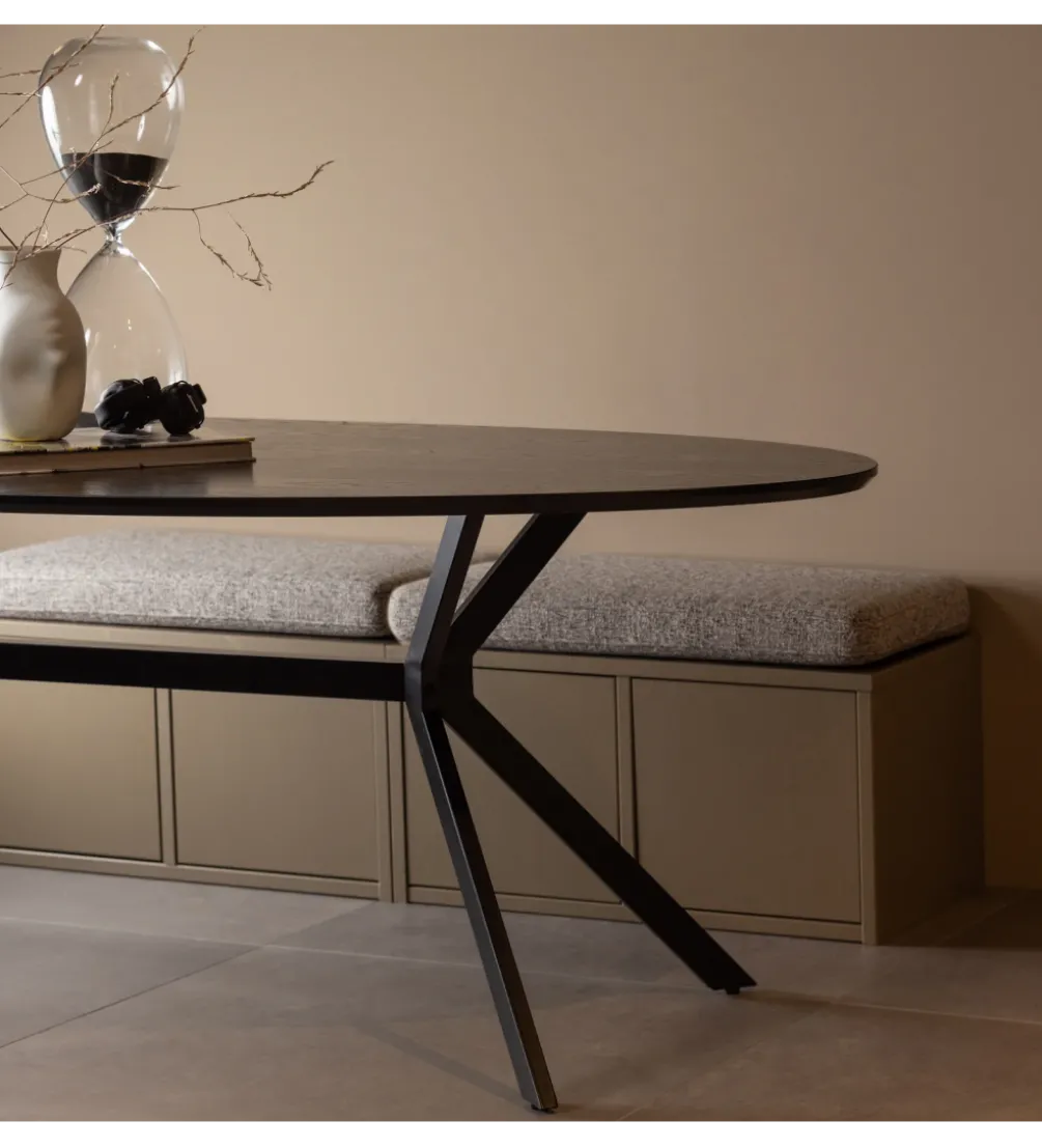 Stolik pod TV TURNER 120 cm drewno sosny mud