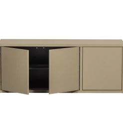 Stolik pod TV TURNER 120 cm drewno sosny mud