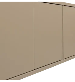 Stolik pod TV TURNER 120 cm drewno sosny mud