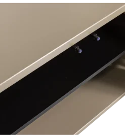 Stolik pod TV TURNER 120 cm drewno sosny mud