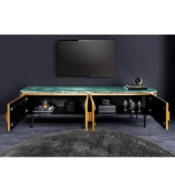 Stolik pod TV VENEZIANO 160cm drewno mango