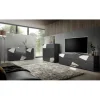 Stolik pod TV VITTORIA 181 cm antracytowy