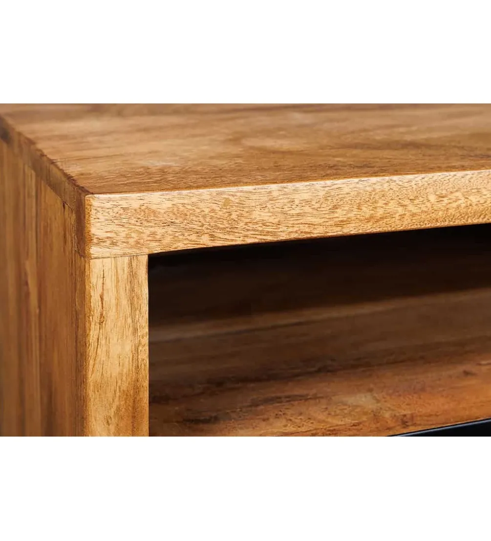 Stolik pod TV wiszący ARKTYKA Mammut 160 cm drewno akacja honey