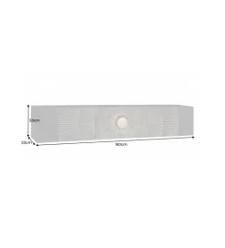 Stolik pod TV wiszący SWEET GOLDEN SUNSET 160 cm drewno mango