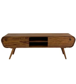 Stolik pod TV WOHNLING 160 cm drewno sheesham