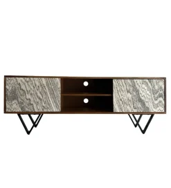 Stolik pod TV WOHNLING 150 cm drewno sheesham