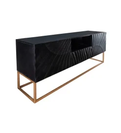 Stolik pod TV ZEUS Scorpion 160 cm drewno mango