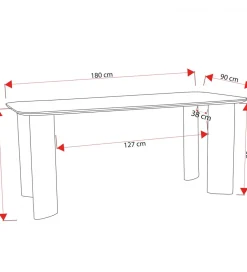 Stół OTODO 180 cm drewno mango