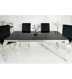 Stół OXANA Modern Barock 200 cm czarny