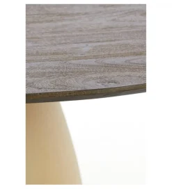 Stół PALMIRA 120 cm naturalny beżowy mat