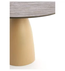 Stół PALMIRA 120 cm naturalny beżowy mat