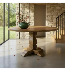 Stół POKERY 150 cm drewno mango naturalny