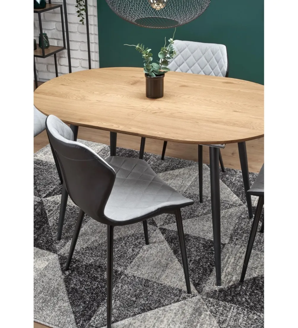 Stół rozkładany COLORADO 120 cm - 160 cm w kolorze dąb złoty