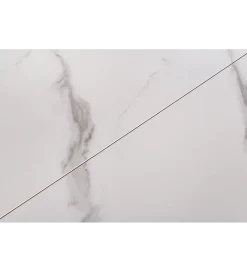 Stół rozkładany CONCORD 180 do 230 cm ceramika w optyce białego marmuru