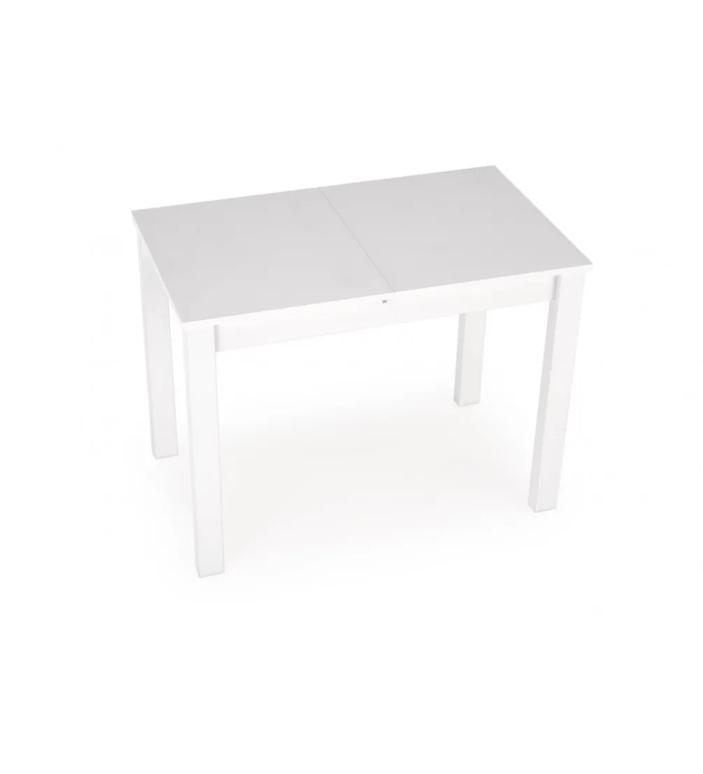 Stół rozkładany GINO 100 cm - 135 cm biały