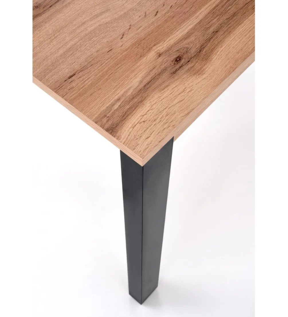 Stół rozkładany GINO 100 cm - 135 cm w kolorze dąb wotan