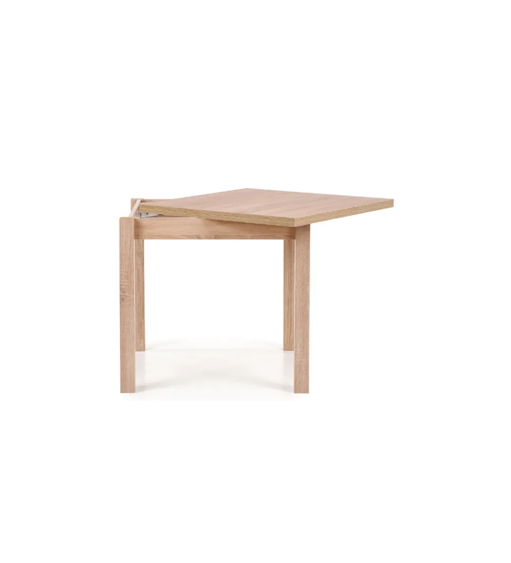 Stół rozkładany GRACJAN 80 cm - 160 cm w kolorze dąb sonoma