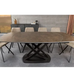 Stół rozkładany INCEPTION od 130 do 190 cm ceramiczny blat