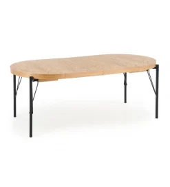 Stół rozkładany INFERNO 100 cm - 300 cm w optyce dębu naturalnego