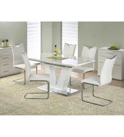 Stół rozkładany MISTRAL 160 cm - 220 cm biały
