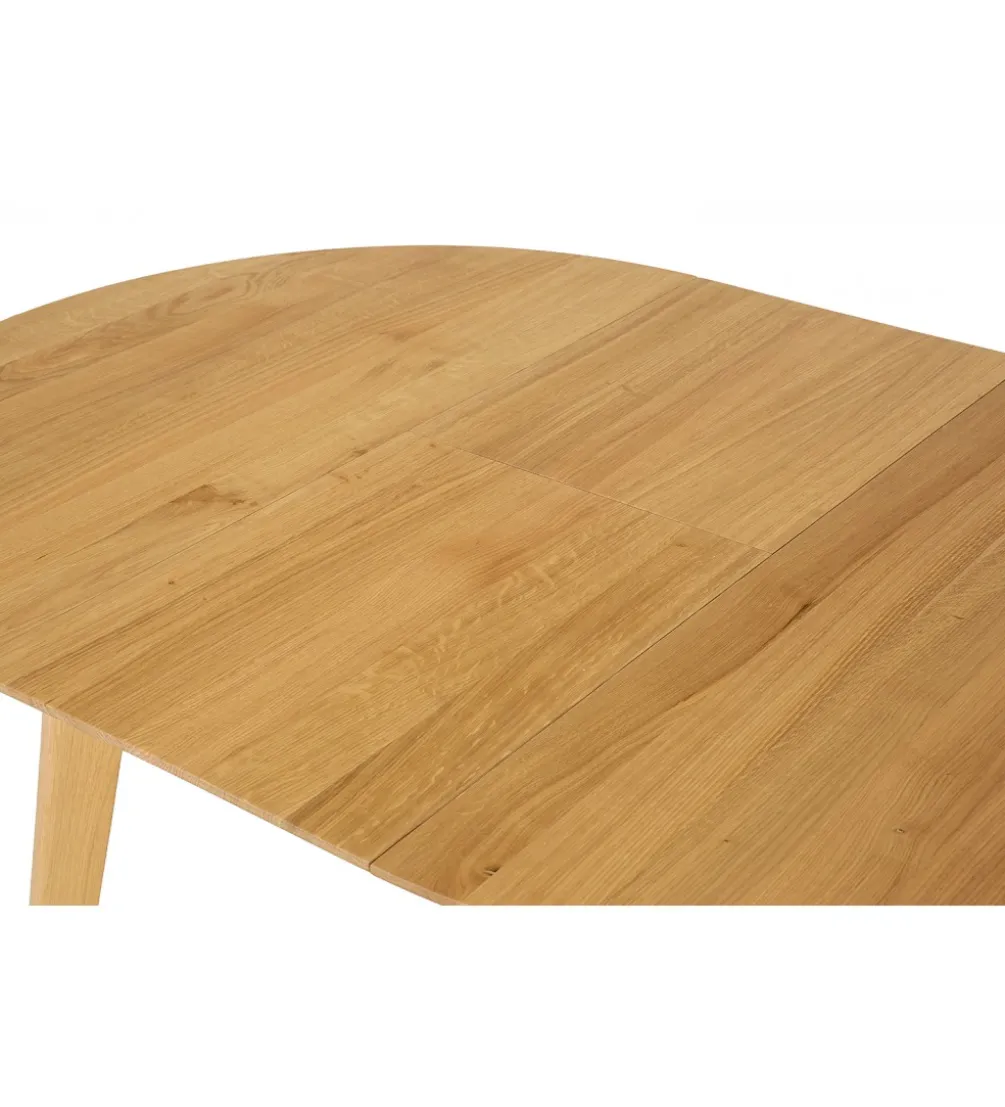 Stół rozkładany MONEZ 100 cm - 137 cm drewno dąb