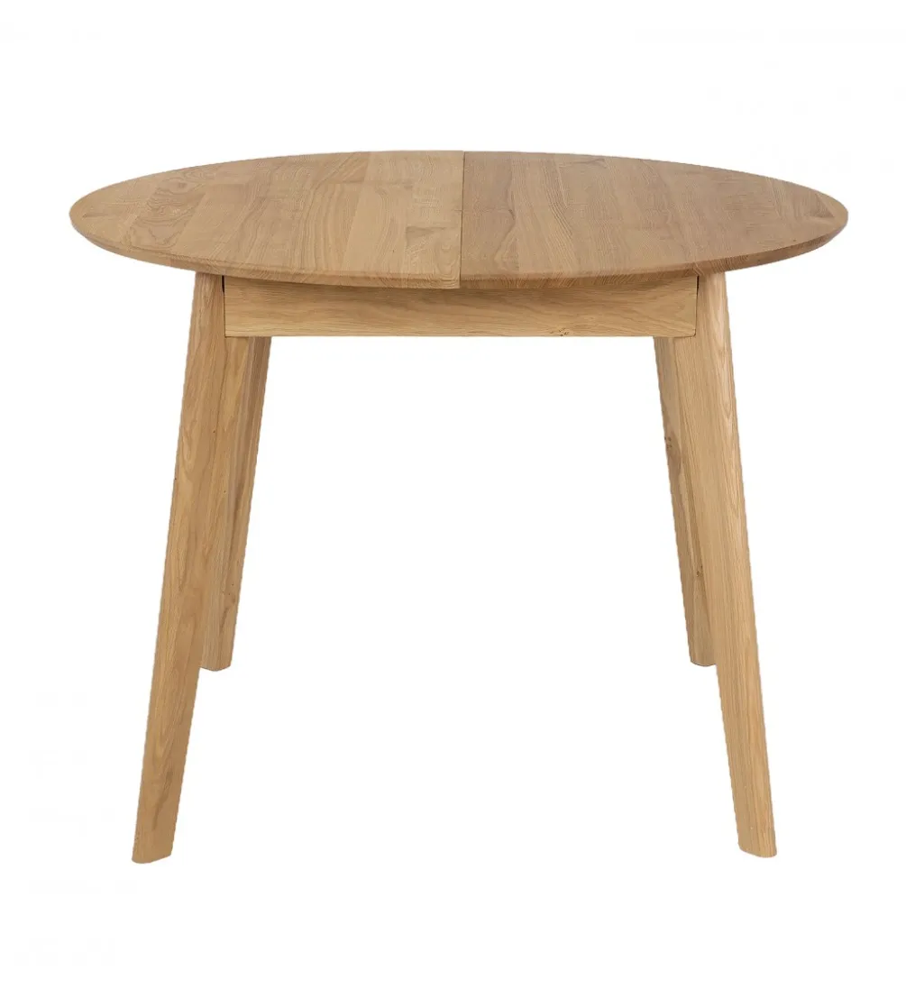 Stół rozkładany MONEZ 100 cm - 137 cm drewno dąb