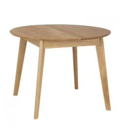 Stół rozkładany MONEZ 100 cm - 137 cm drewno dąb