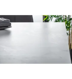 Stół rozkładany ONTARIO Euphoria 180 cm - 220 cm - 260 cm ceramika w optyce marmuru