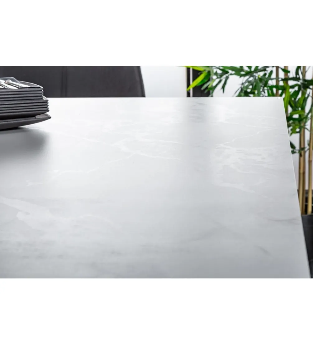 Stół rozkładany ONTARIO Euphoria 180 cm - 220 cm - 260 cm ceramika w optyce marmuru