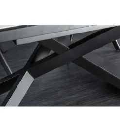 Stół rozkładany ONTARIO Euphoria 180 cm - 220 cm - 260 cm ceramika w optyce marmuru